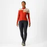 Castelli Unlimited Thermal 2 Langarm-trikot, Red ocre / silver moon