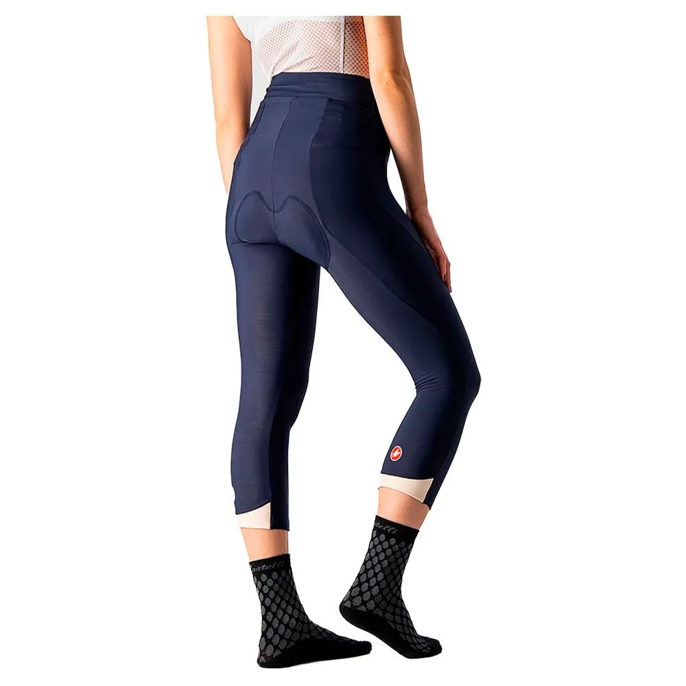 Castelli Velocissima 3/4 Radhose, Savile blue / soft pink Castelli Velocissima 3/4 Radhose, Savile blue / soft pink