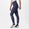 Castelli Velocissima Lange Radhose, Belgian blue / silver reflex