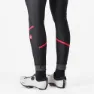 Castelli Velocissima Thermal Lange Trägerhose, Black / hibiscus