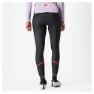 Castelli Velocissima Thermal Lange Trägerhose, Black / hibiscus