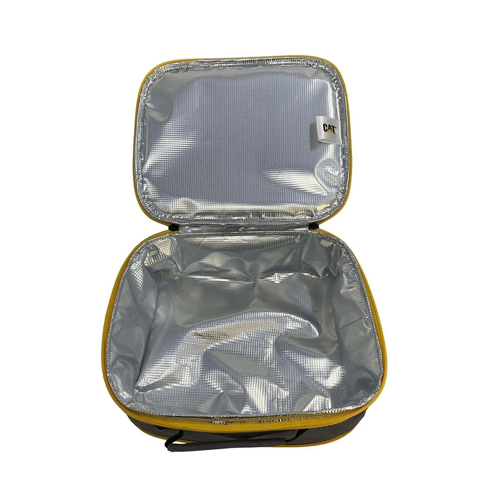CAT 7l Weiche Tragbare Kühlbox, Grey / yellow, One Size