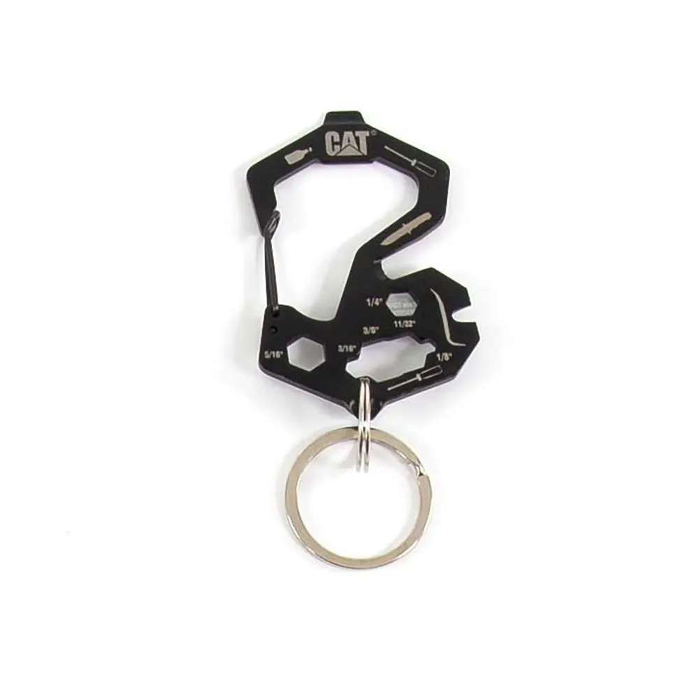 CAT Double With Bag Utility Multitool, Golden, One Size CAT Double With Bag Utility Multitool, Golden, One Size