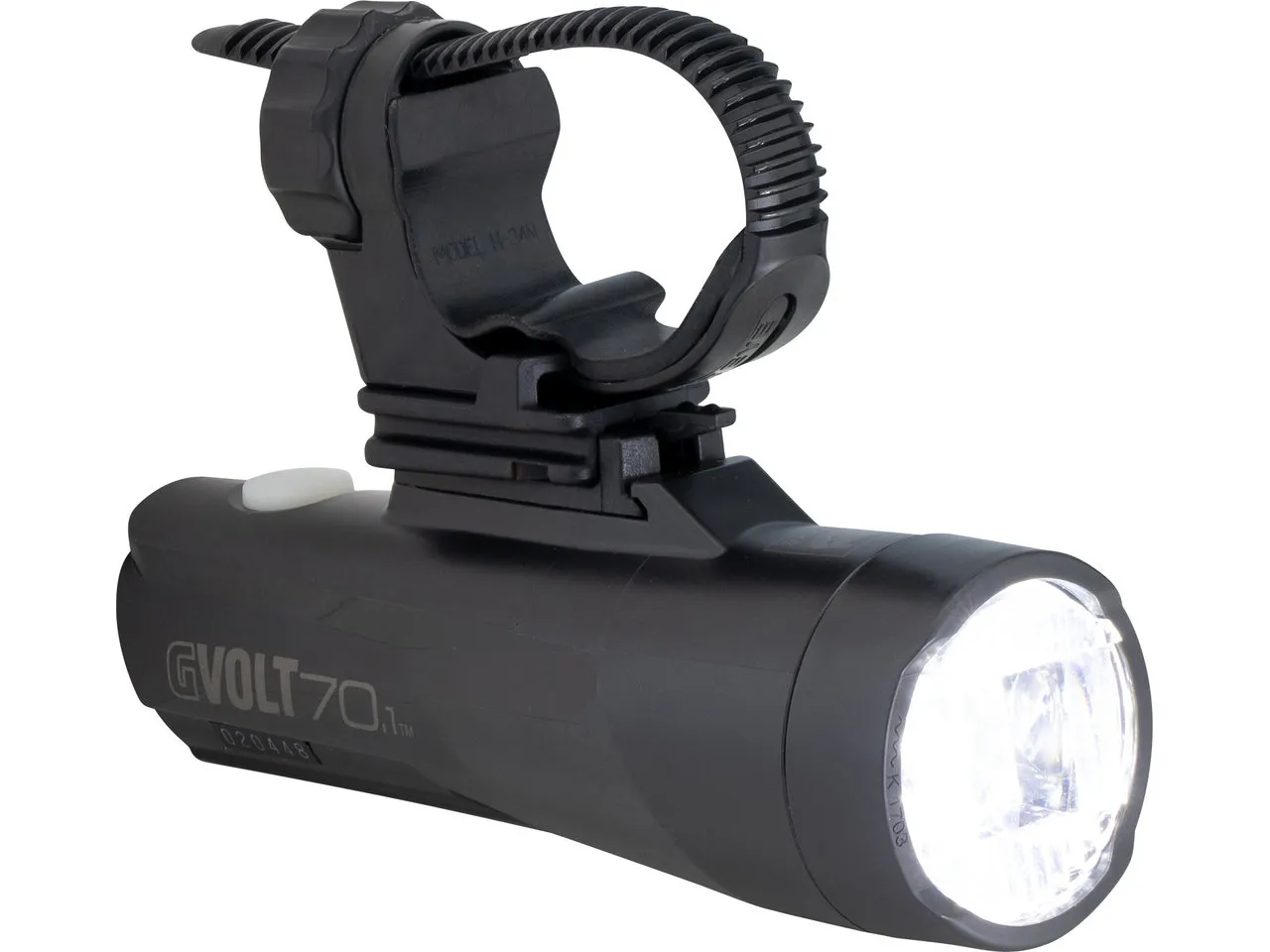 CatEye GVolt 70.1 LED Frontlicht mit StVZO-Zulassung, Schwarz, 70 Lux CatEye GVolt 70.1 LED Frontlicht mit StVZO-Zulassung, Schwarz, 70 Lux