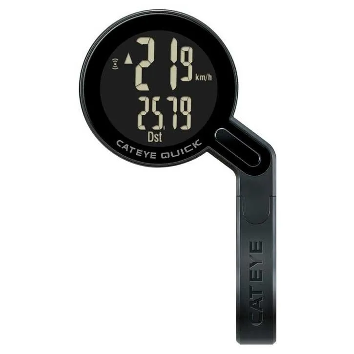 CatEye Quick Fahrradcomputer, Black, One Size