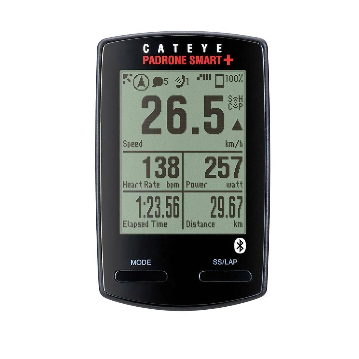 CatEye Zähler Padrone Smart + Unisex, schwarz, TU CatEye Zähler Padrone Smart + Unisex, schwarz, TU