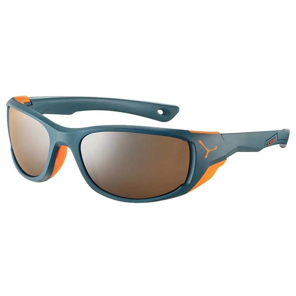 Cebe Jorasses M Sonnenbrille, Matt petrol / orange, Brown Zone Silver Mirror/CAT4 Cebe Jorasses M Sonnenbrille, Matt petrol / orange, Brown Zone Silver Mirror/CAT4