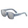 Cebe Meije Sonnenbrille, Deep ocean matte, XS-Zone Blue Light Grey/CAT3
