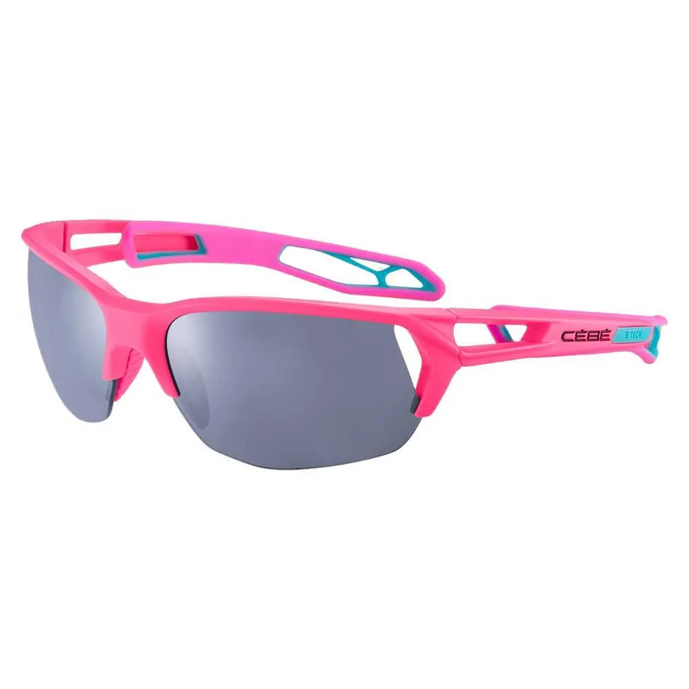 Cebe S´track Ultimate Photochrome Sonnenbrille unisex, Nineties´blue black pink matte, M-Zone Grey Silver AF/CAT.3+Zone Clear AF/CAT.0 Cebe S´track Ultimate Photochrome Sonnenbrille unisex, Nineties´blue black pink matte, M-Zone Grey Silver AF/CAT.3+Zone Clear AF/CAT.0