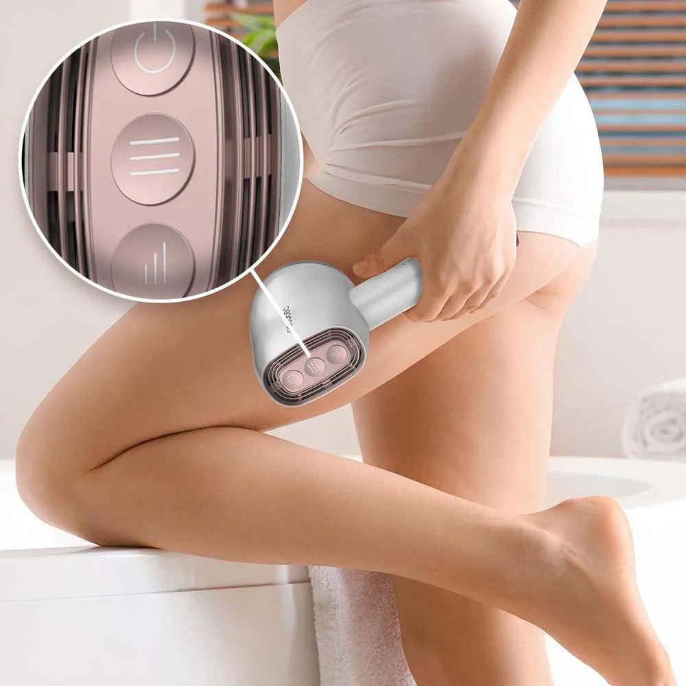 Cecotec Bamba Skincare Silhouette Anti-cellulite-massagegerät, White, One Size Cecotec Bamba Skincare Silhouette Anti-cellulite-massagegerät, White, One Size