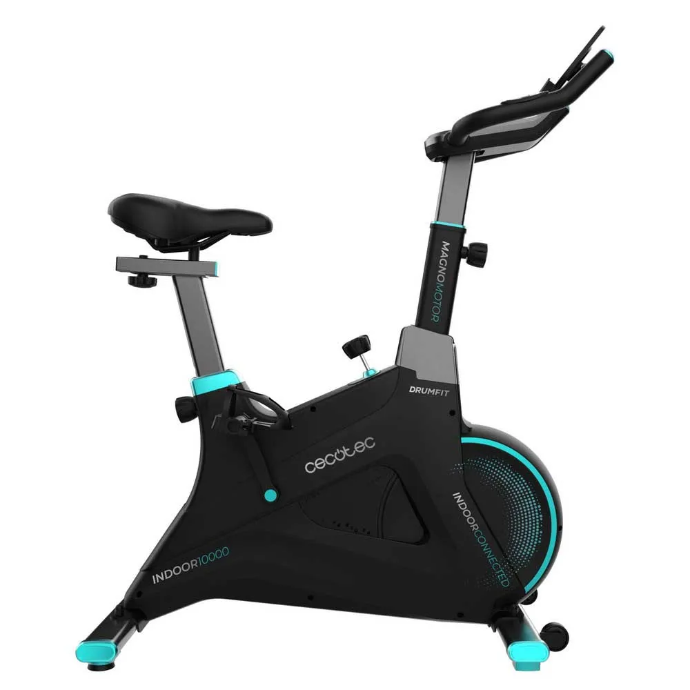 Cecotec Drumfit 10000 Magnomotor Connected Indoor-fahrrad, Black / grey / blue, One Size Cecotec Drumfit 10000 Magnomotor Connected Indoor-fahrrad, Black / grey / blue, One Size