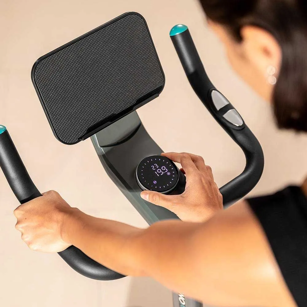 Cecotec Drumfit 10000 Magnomotor Connected Indoor-fahrrad, Black / grey / blue, One Size Cecotec Drumfit 10000 Magnomotor Connected Indoor-fahrrad, Black / grey / blue, One Size