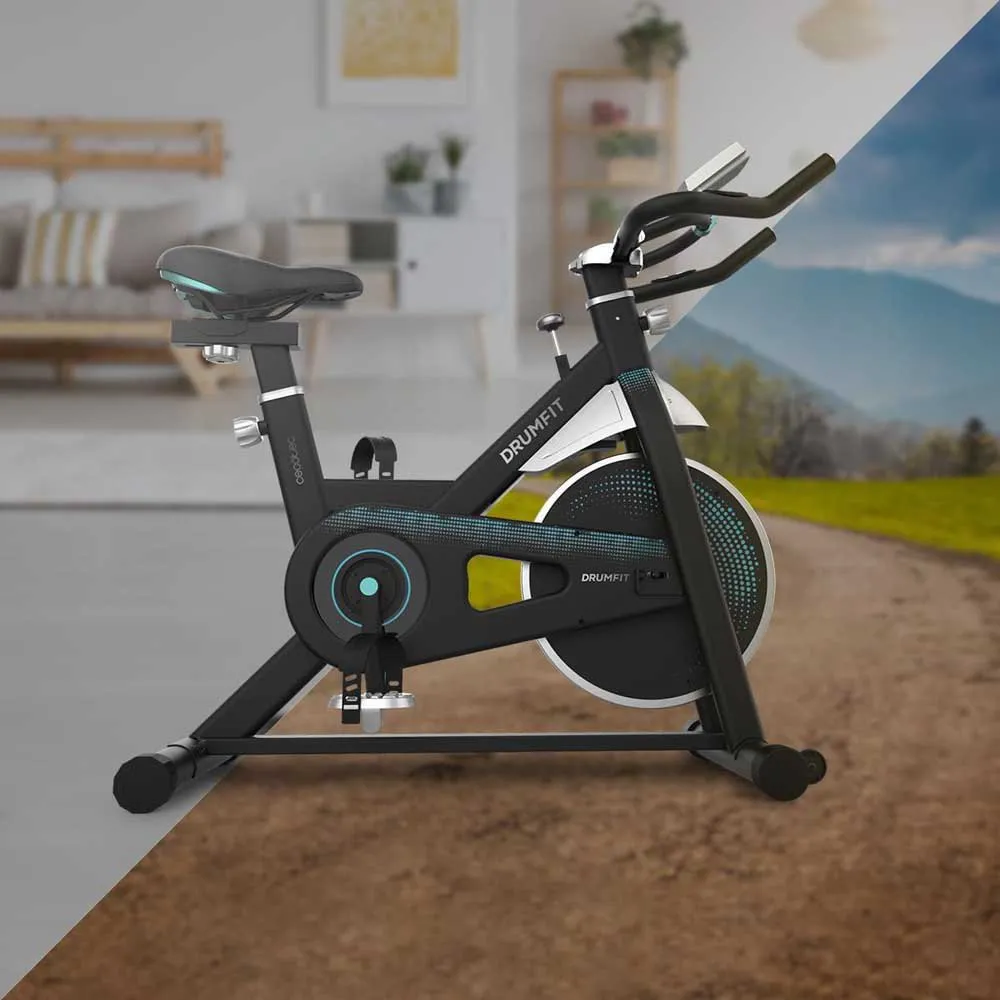 Cecotec Drumfit 13000 Delfos Indoor-fahrrad, Black, One Size Cecotec Drumfit 13000 Delfos Indoor-fahrrad, Black, One Size