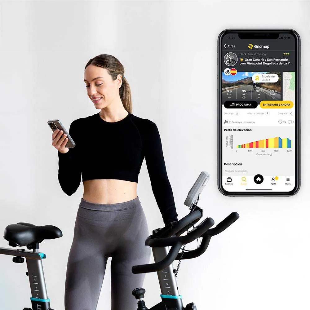 Cecotec Drumfit 24000 Race Sprint Indoor-fahrrad, Black / grey / blue, One Size Cecotec Drumfit 24000 Race Sprint Indoor-fahrrad, Black / grey / blue, One Size