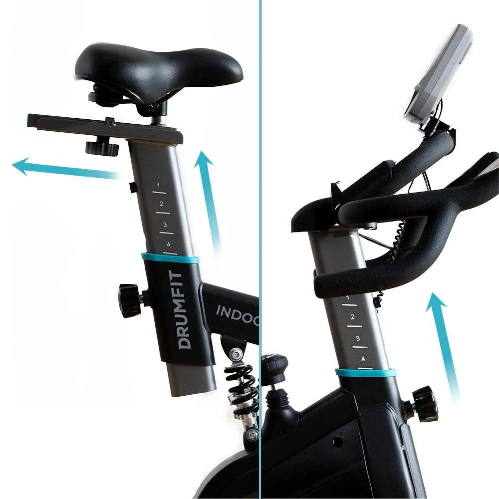 Cecotec Drumfit 24000 Race Sprint Indoor-fahrrad, Black / grey / blue, One Size Cecotec Drumfit 24000 Race Sprint Indoor-fahrrad, Black / grey / blue, One Size