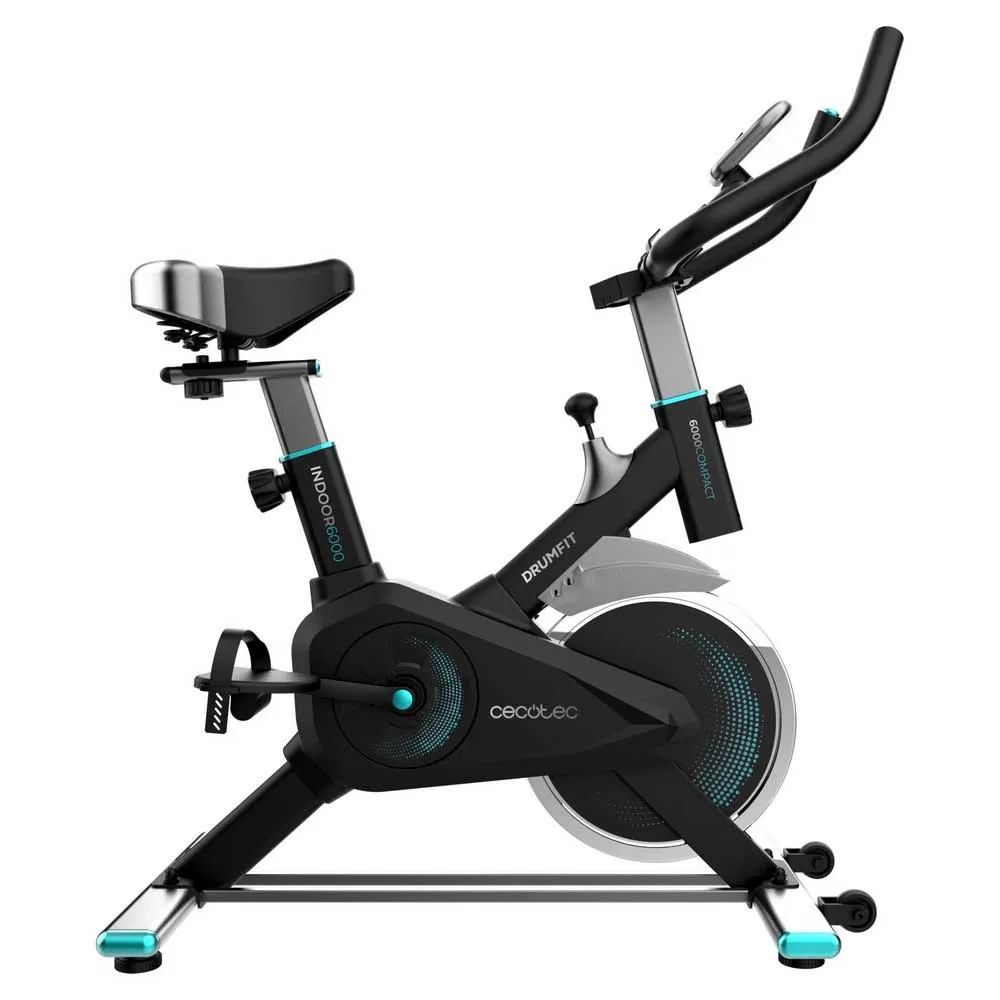 Cecotec Drumfit 6000 Compact Indoor-fahrrad, Black / grey / blue, One Size Cecotec Drumfit 6000 Compact Indoor-fahrrad, Black / grey / blue, One Size
