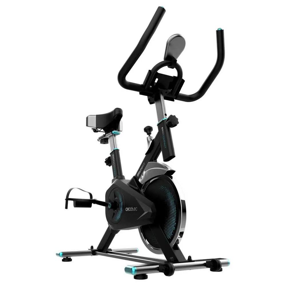 Cecotec Drumfit 6000 Compact Indoor-fahrrad, Black / grey / blue, One Size Cecotec Drumfit 6000 Compact Indoor-fahrrad, Black / grey / blue, One Size