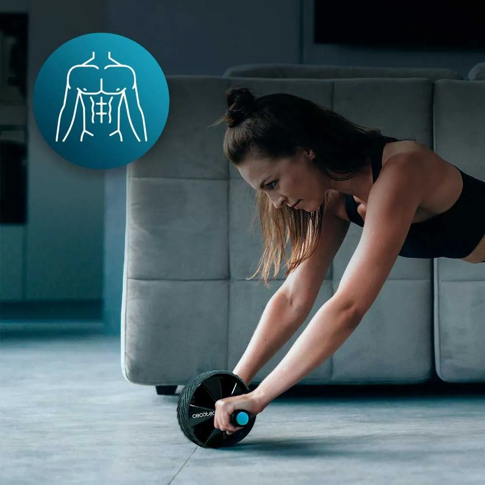 Cecotec Drumfit Ab Turbotrainer, Black / blue, One Size