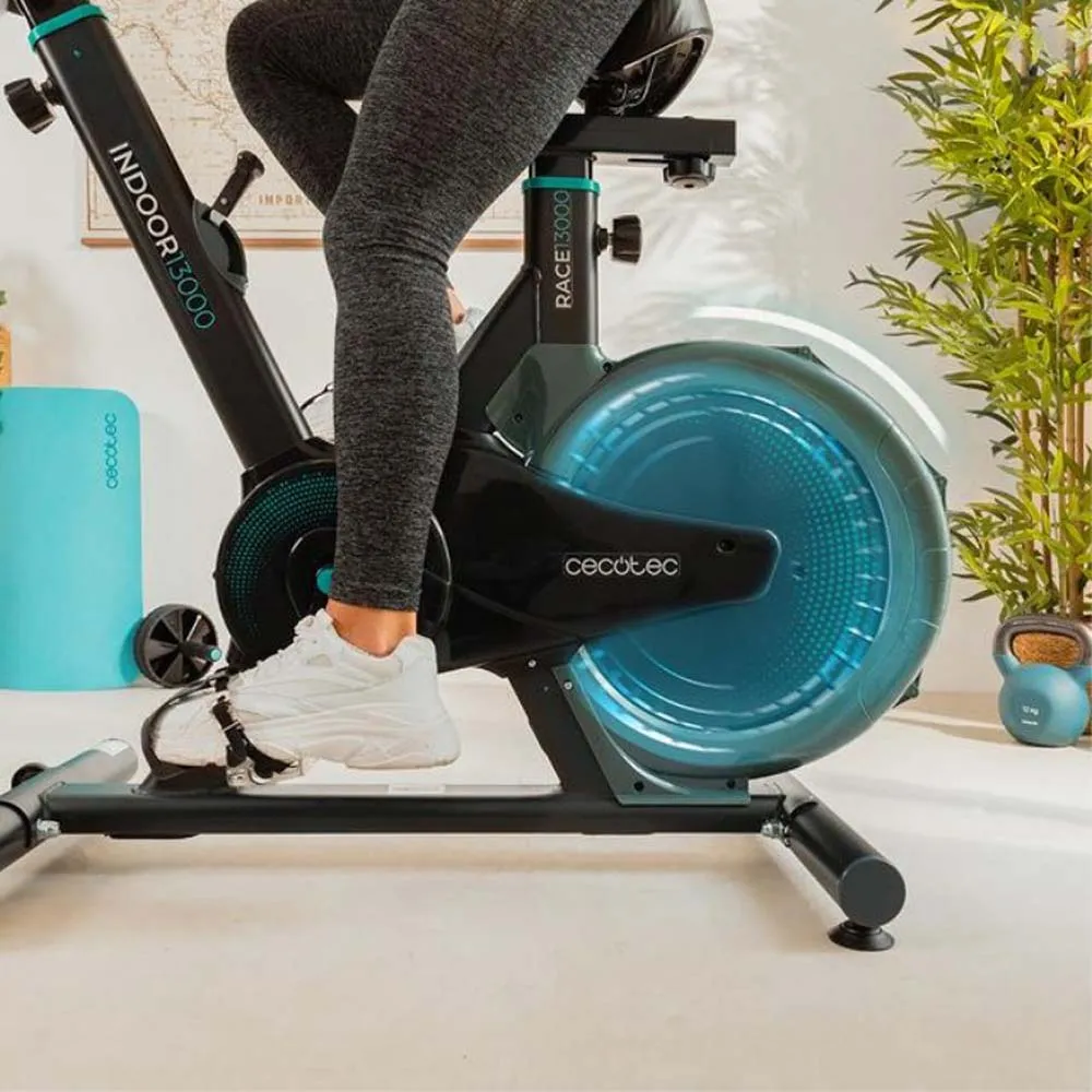 Cecotec Drumfit Indoor 13000 Race Sprint Heimtrainer, Black / blue, One Size Cecotec Drumfit Indoor 13000 Race Sprint Heimtrainer, Black / blue, One Size