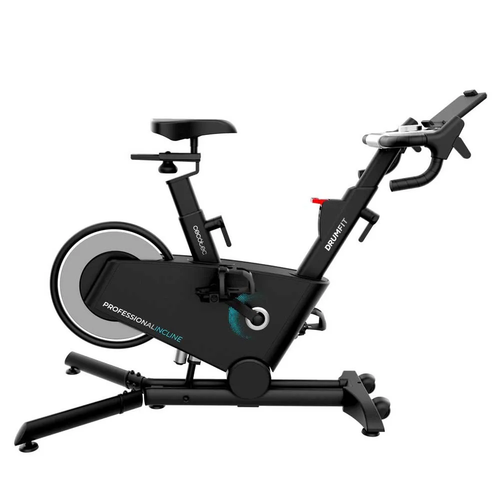 Cecotec Drumfit Professional Incline Indoor-fahrrad, Black / grey / blue, One Size Cecotec Drumfit Professional Incline Indoor-fahrrad, Black / grey / blue, One Size