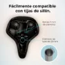 Cecotec Drumfit Sitbike Gel Sattel, Black / blue, 200mm