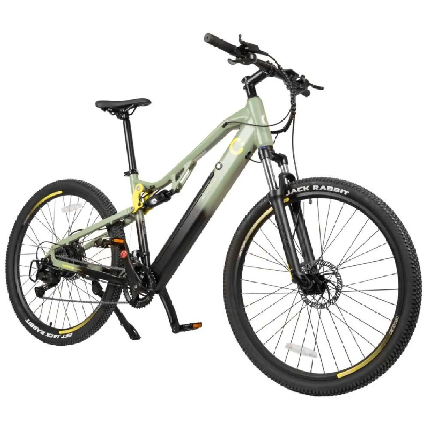 Cecotec Mountain Millor 27.5´´ Elektrische Mountainbike, Black / green, One Size