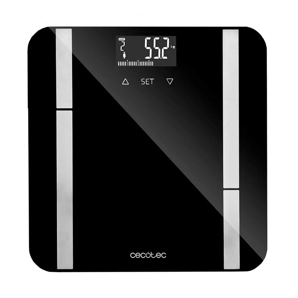 Cecotec Surface Precision 9450 Full Healthy Waage, Black, One Size Cecotec Surface Precision 9450 Full Healthy Waage, Black, One Size