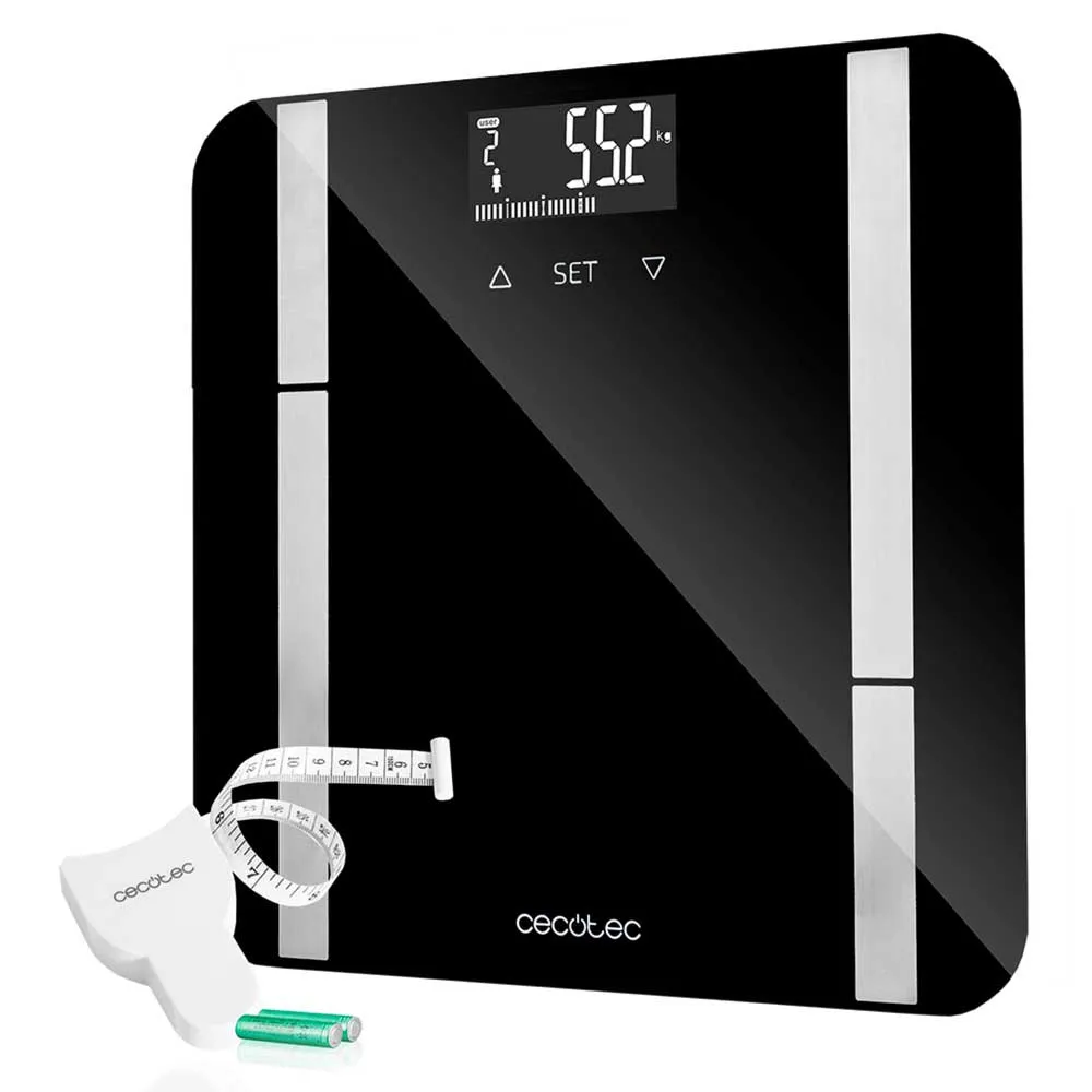 Cecotec Surface Precision 9450 Full Healthy Waage, Black, One Size Cecotec Surface Precision 9450 Full Healthy Waage, Black, One Size