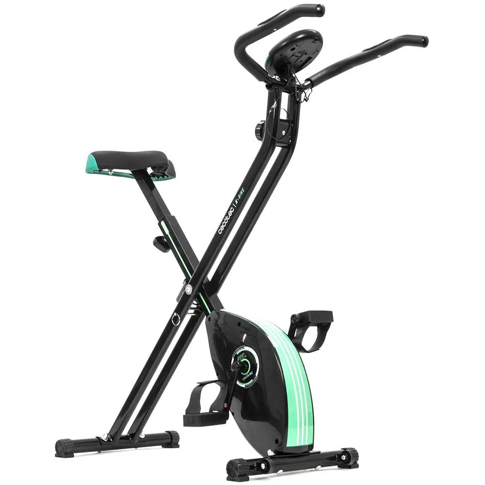 Cecotec X-bike Heimtrainer, Black / green, One Size