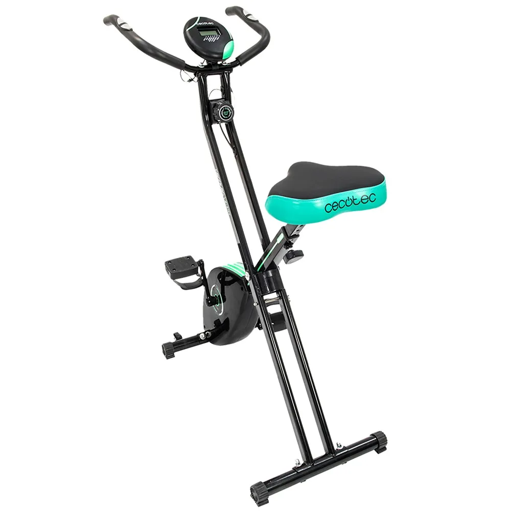 Cecotec X-bike Heimtrainer, Black / green, One Size