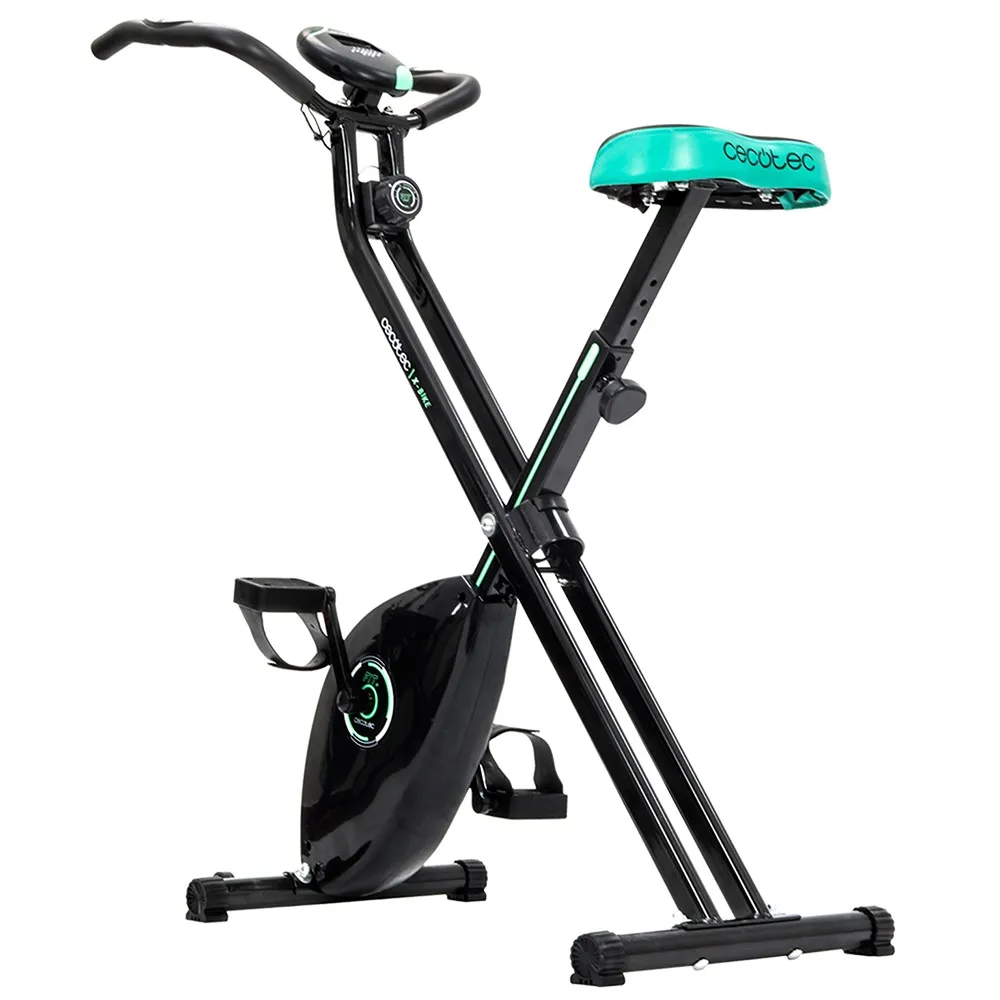 Cecotec X-bike Heimtrainer, Black / green, One Size