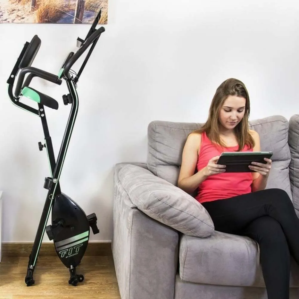 Cecotec X-bike Pro Heimtrainer, Black / green, One Size Cecotec X-bike Pro Heimtrainer, Black / green, One Size