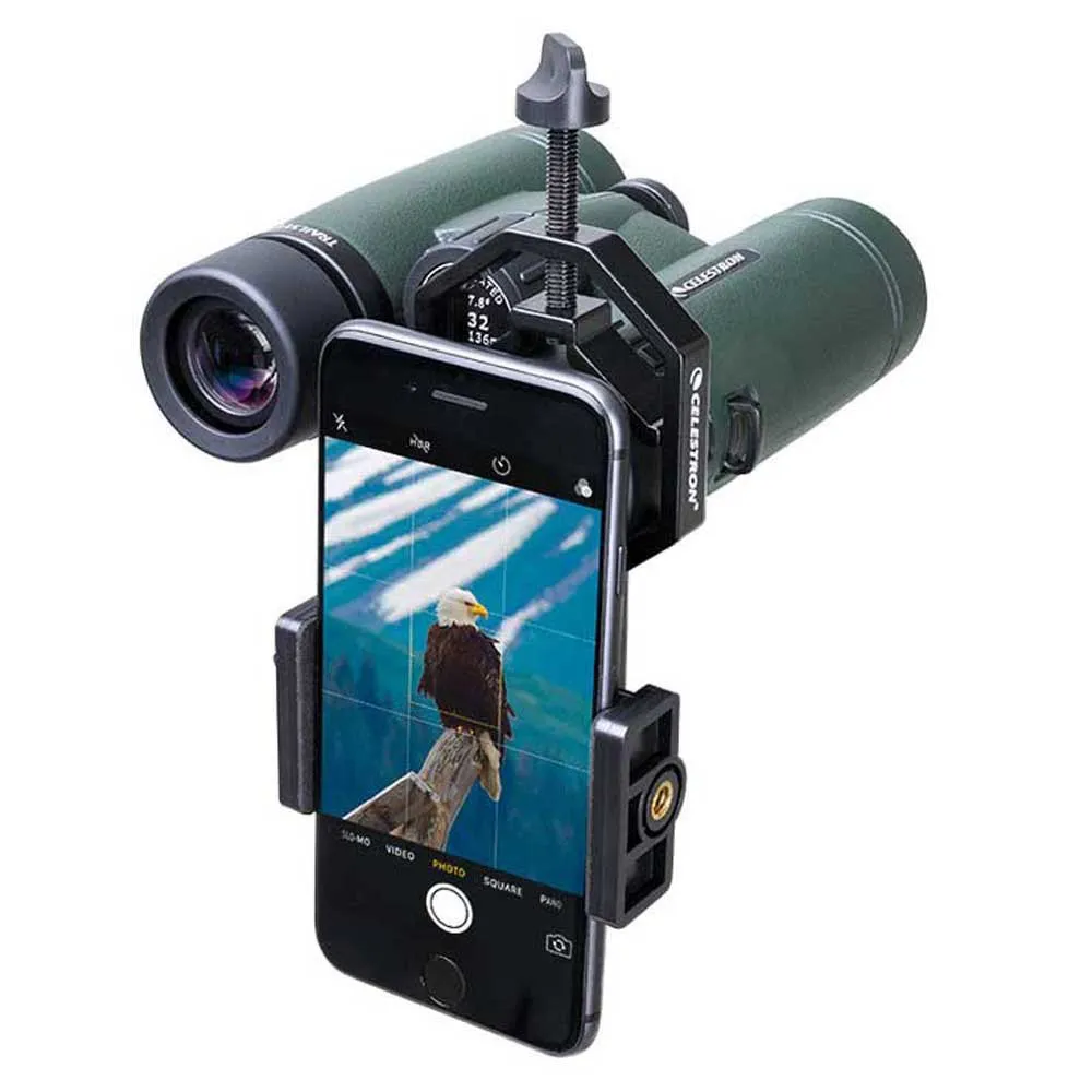 Celestron Dx 1.25 Smartphone-halterung Für Teleskop, Black, One Size Celestron Dx 1.25 Smartphone-halterung Für Teleskop, Black, One Size