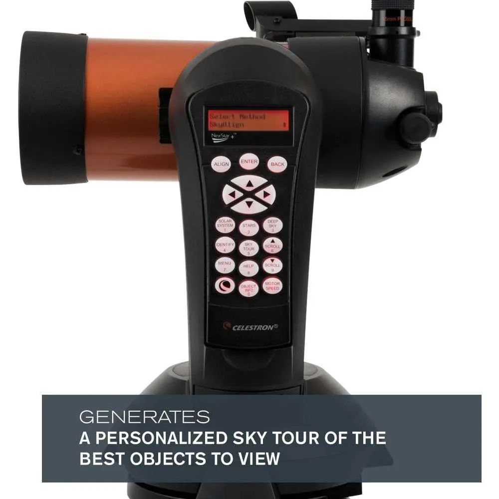 Celestron Nexstar 4 Se Teleskop, Black, One Size Celestron Nexstar 4 Se Teleskop, Black, One Size