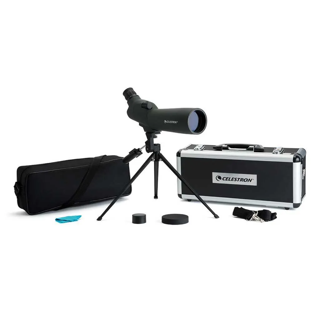 Celestron Spotting Scope 20-60x60 Mm 45º Spektiv, Black, One Size Celestron Spotting Scope 20-60x60 Mm 45º Spektiv, Black, One Size