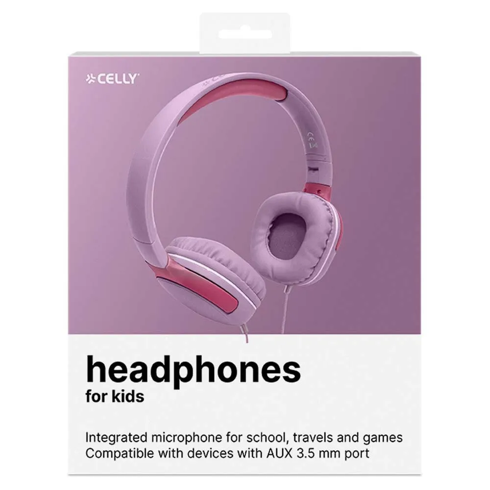 Celly Beats Kabellose Kopfhörer, Pink, One Size Celly Beats Kabellose Kopfhörer, Pink, One Size