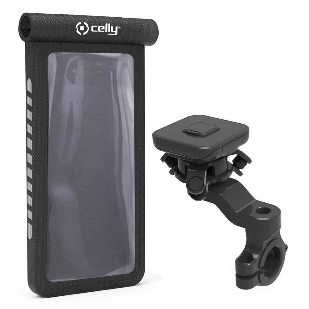 Celly Magn 17 9 Cm Lenkertelefonhalterung, Black, One Size