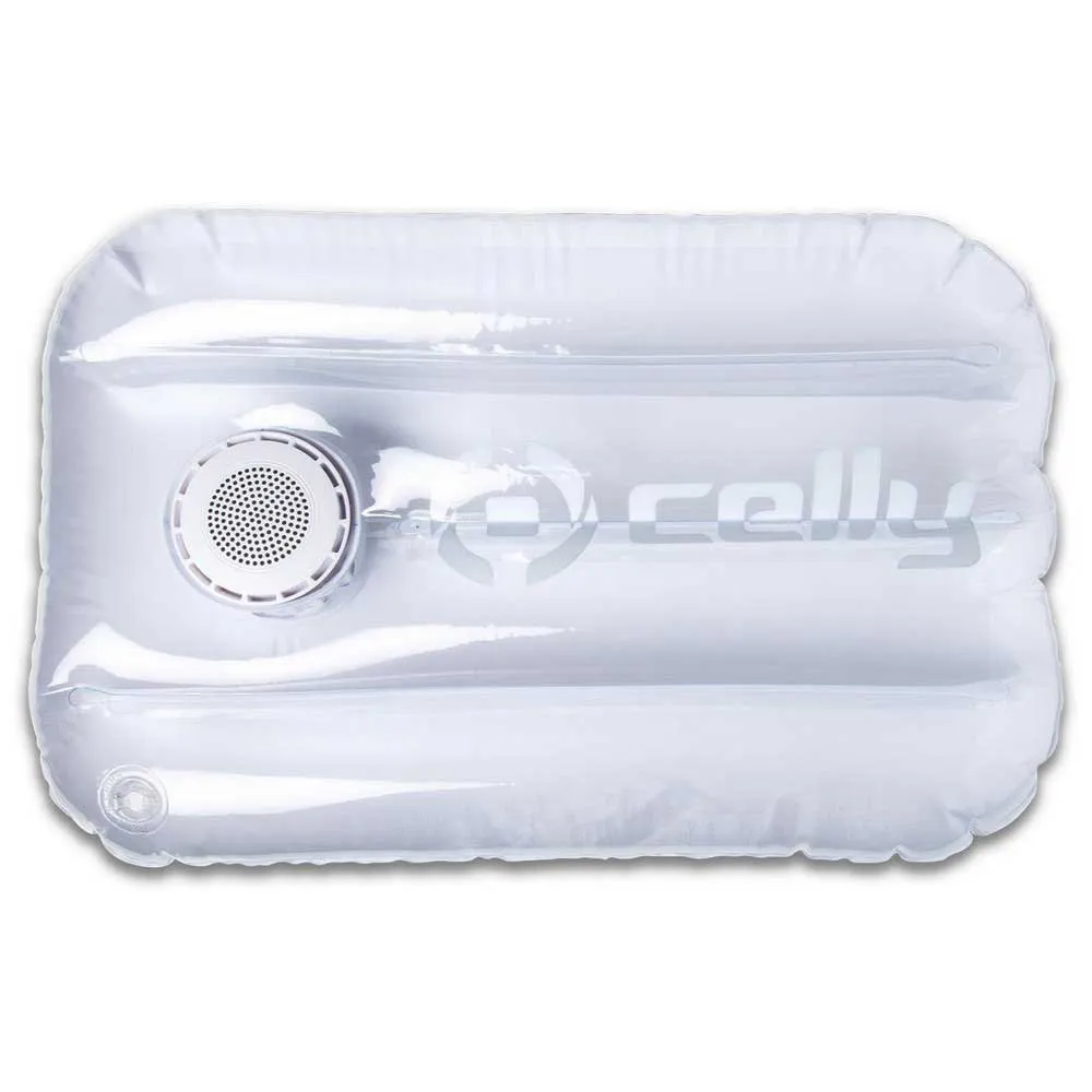 Celly Poolpillow Wp Lautsprecher + Aufblasbar, White, One Size Celly Poolpillow Wp Lautsprecher + Aufblasbar, White, One Size