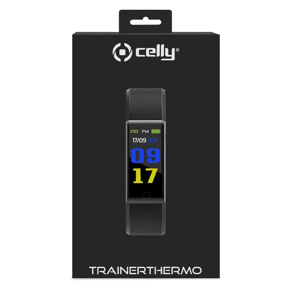 Celly Thermo Fitnessarmband, Black Celly Thermo Fitnessarmband, Black