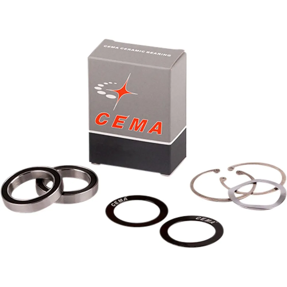 Cema Bb30 Steel Chrome Pf30 Tretlager, Silver, One Size Cema Bb30 Steel Chrome Pf30 Tretlager, Silver, One Size