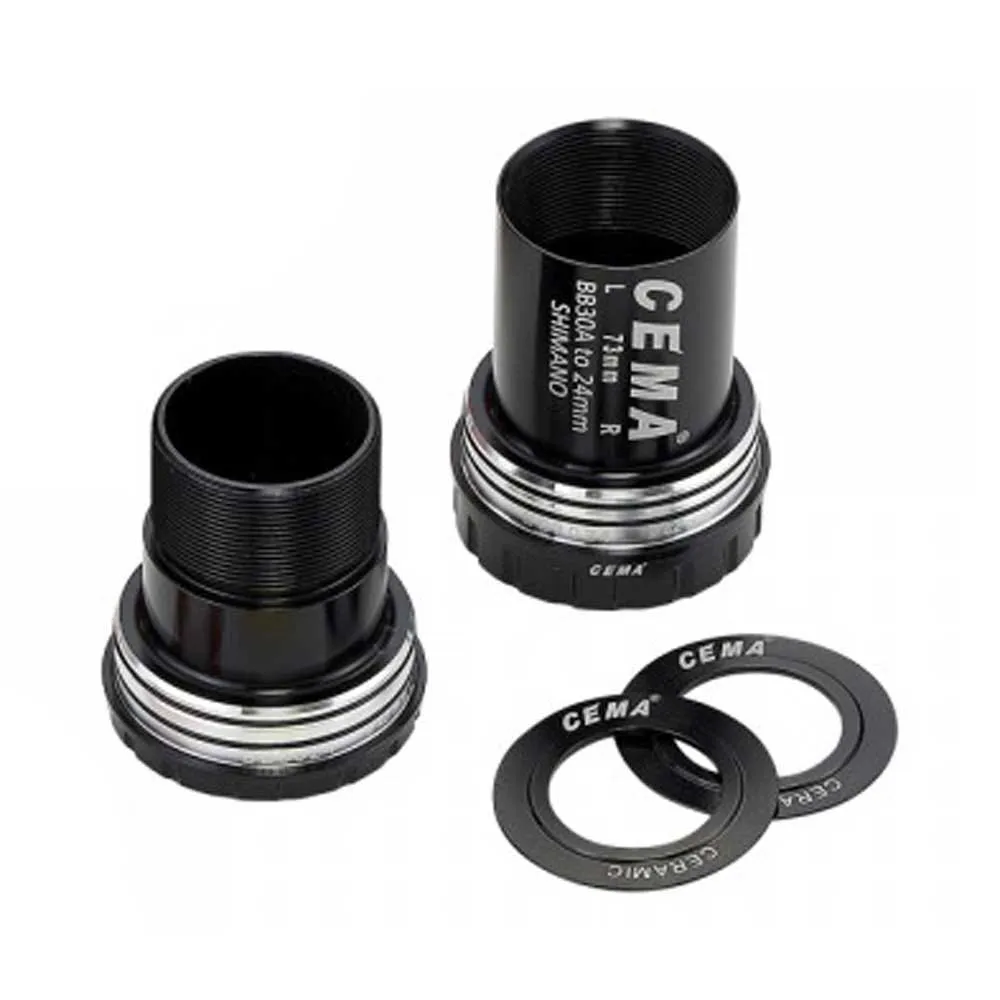 Cema Bb30a Shimano Lagerschalen, Black, 73mm Cema Bb30a Shimano Lagerschalen, Black, 73mm