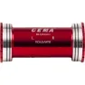 Cema Bb86-bb92 Interlock Ceramic Shimano Lagerschalen, Red, 86.5/92mm