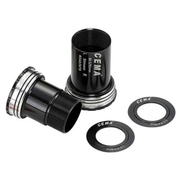 Cema Bb86-bb92 Stainless Steel Sram Gxp Lagerschalen, Black, 86.5/92mm Cema Bb86-bb92 Stainless Steel Sram Gxp Lagerschalen, Black, 86.5/92mm