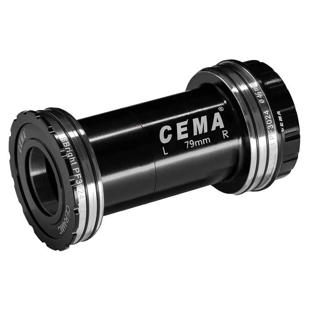 Cema Bbright 46 Ceramic Shimano Lagerschalen, Black, 79mm Cema Bbright 46 Ceramic Shimano Lagerschalen, Black, 79mm