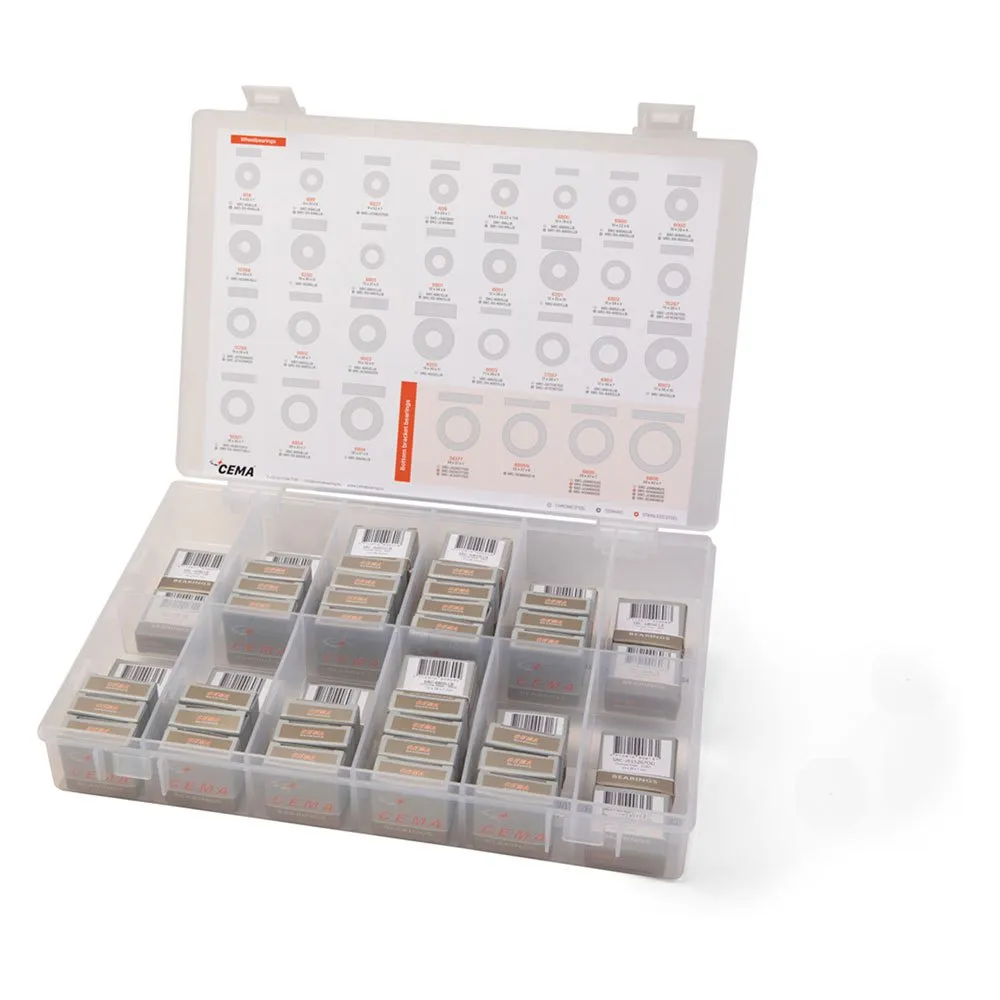 Cema Radnabenlagerkasten 50 Einheiten, Silver, One Size Cema Radnabenlagerkasten 50 Einheiten, Silver, One Size