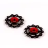 Cema Shimano/sram Ceramic Fahrrad-schaltröllchensatz, Black / red, 9-11s