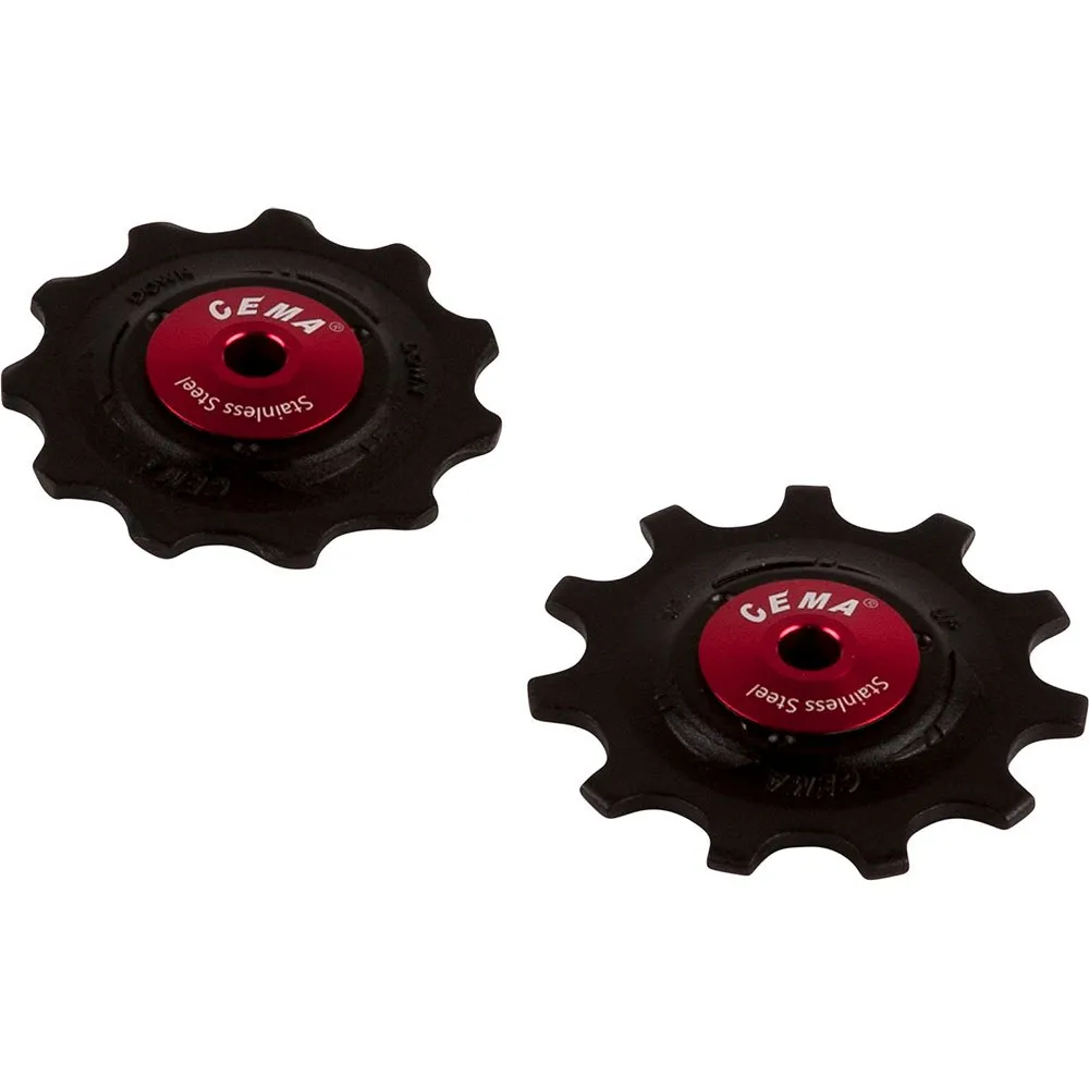 Cema Shimano/sram Inox Fahrrad-schaltröllchensatz Cema Shimano/sram Inox Fahrrad-schaltröllchensatz