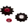 Cema Sram Xx1/x01 Full Ceramic Fahrrad-schaltröllchensatz, Black, 10-11s