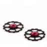 Cema Sram Xx1/x01 Full Ceramic Fahrrad-schaltröllchensatz, Black, 10-11s