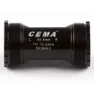 Cema T47 Trek Sram Gxp Stainless Steel Lagerschalen, Black, 85.5mm
